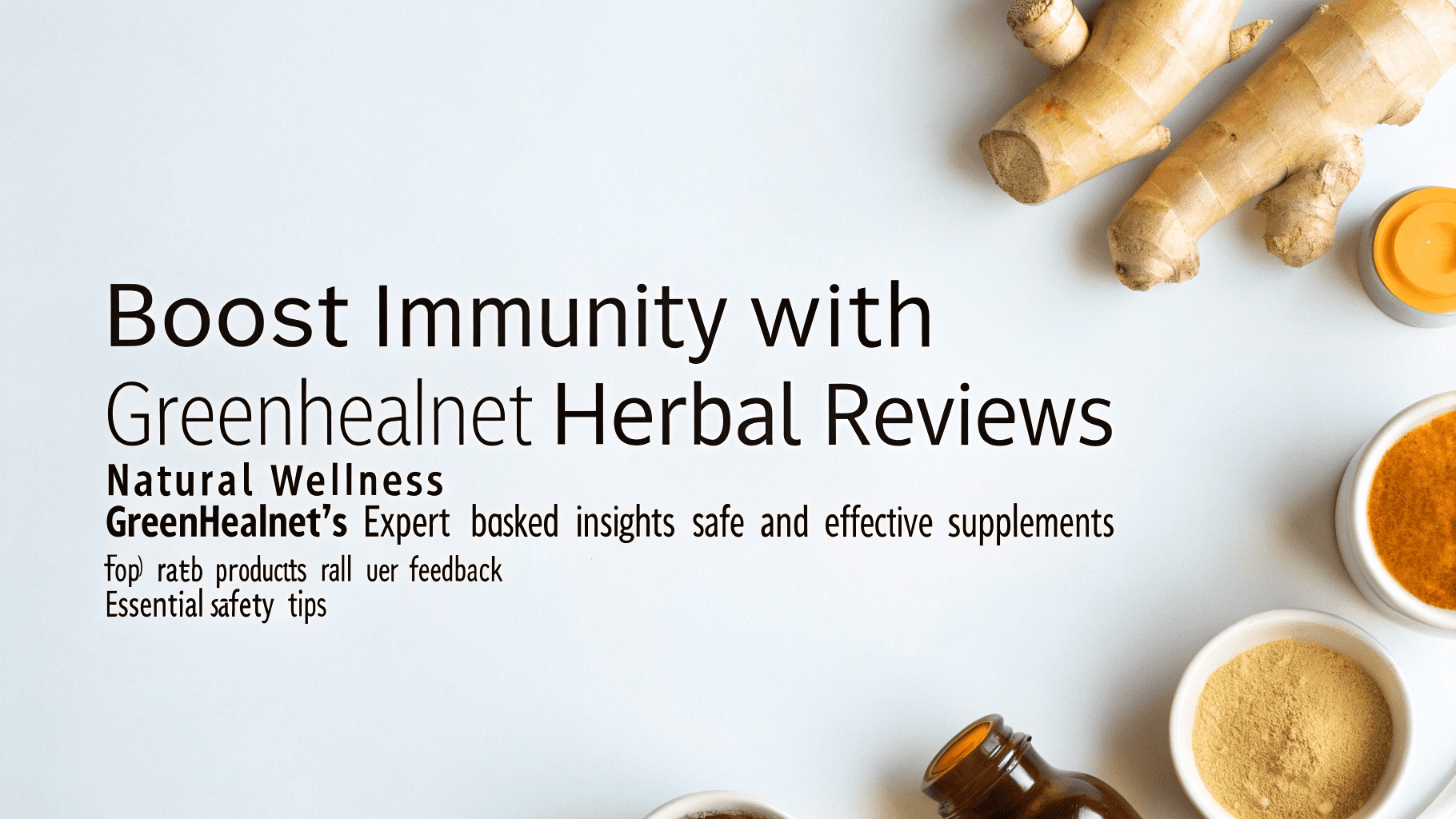 Boost Immunity with GreenHealNet Herbal Reviews