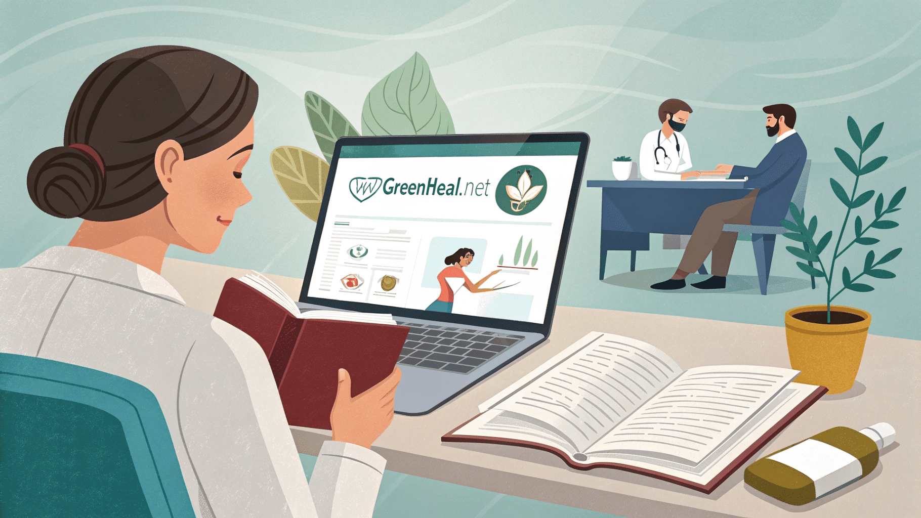 How to Safely Browse Natural Remedies on www.greenheal.net